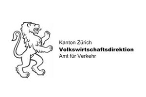Logo Amt fuer Verkehr Kanton Zueirch Kunde von speakture fuer Business Visual und Graphic Recording